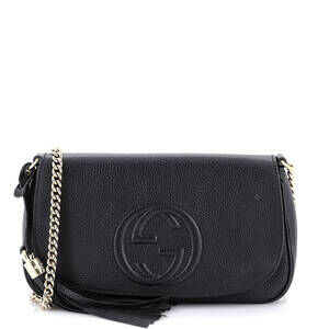 Gucci Soho Chain Crossbody Bag Leather #239277G11B